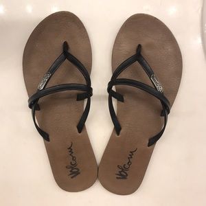 Volcom Sandals size 6
